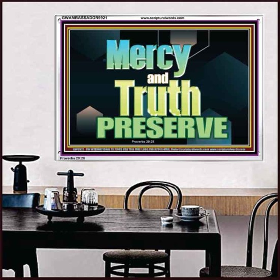 MERCY AND TRUTH PRESERVE  Christian Paintings  GWAMBASSADOR9921  