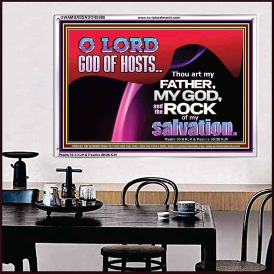 THOU ART MY FATHER MY GOD  Bible Verse Acrylic Frame  GWAMBASSADOR9985  