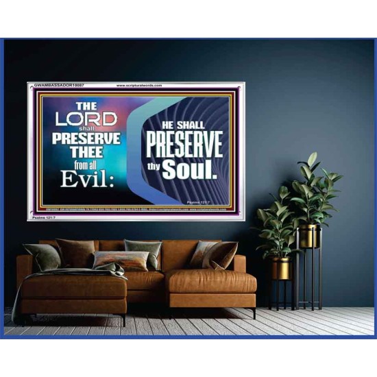 THY SOUL IS PRESERVED FROM ALL EVIL  Wall Décor  GWAMBASSADOR10087  