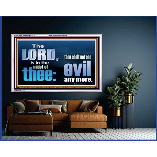 THOU SHALL NOT SEE EVIL ANY MORE  Unique Scriptural ArtWork  GWAMBASSADOR10302  