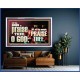 LET ALL THE PEOPLE PRAISE THEE O LORD  Printable Bible Verse to Acrylic Frame  GWAMBASSADOR10347  