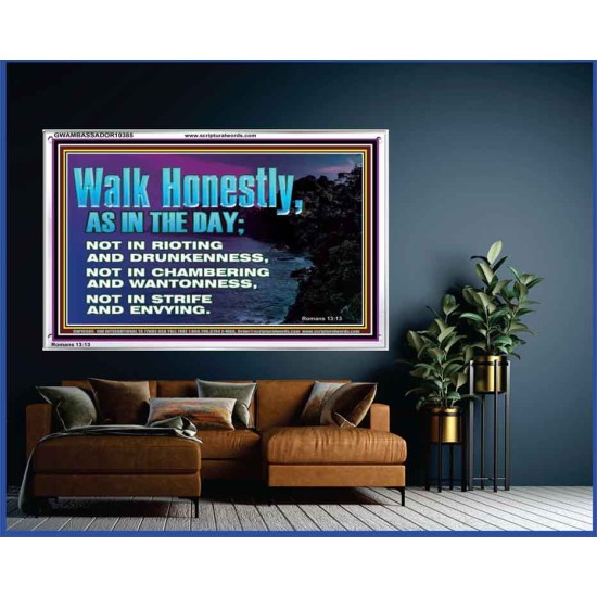 WALK HONESTLY ALL THE TIME  Eternal Power Picture  GWAMBASSADOR10385  