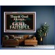 THANK GOD ALWAYS GOD IS FAITHFUL  Scriptures Wall Art  GWAMBASSADOR10435  