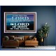 JEHOVAH GOD OUR LORD IS AN INCOMPARABLE GOD  Christian Acrylic Frame Wall Art  GWAMBASSADOR10447  