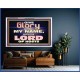 GIVE GLORY TO MY NAME SAITH THE LORD OF HOSTS  Scriptural Verse Acrylic Frame   GWAMBASSADOR10450  
