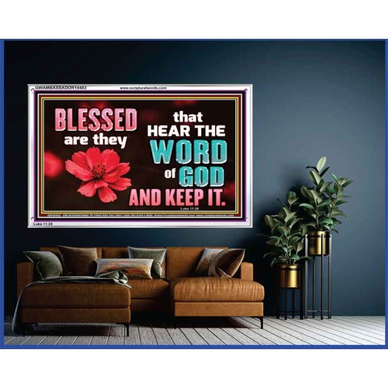 BE DOERS AND NOT HEARER OF THE WORD OF GOD  Bible Verses Wall Art  GWAMBASSADOR10483  