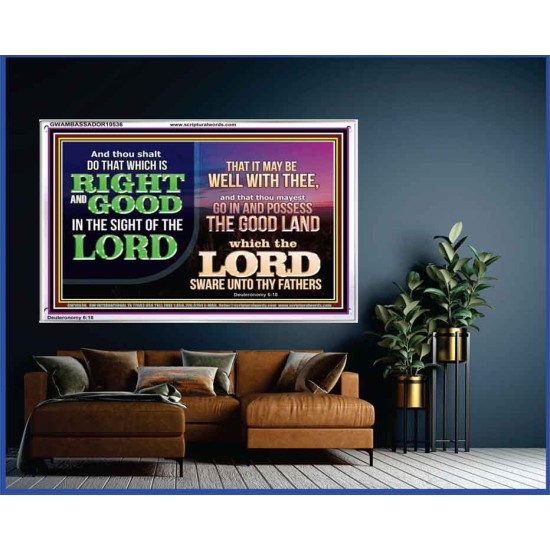 THAT IT MAY BE WELL WITH THEE  Contemporary Christian Wall Art  GWAMBASSADOR10536  