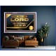 THE LORD HAVE SPOKEN IT AND PERFORMED IT  Inspirational Bible Verse Acrylic Frame  GWAMBASSADOR10629  