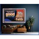 DO GOOD UNTO ALL MEN ESPECIALLY THE HOUSEHOLD OF FAITH  Church Acrylic Frame  GWAMBASSADOR10707  