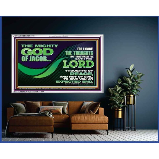 FOR I KNOW THE THOUGHTS THAT I THINK TOWARD YOU  Christian Wall Art Wall Art  GWAMBASSADOR10781  