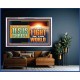 OUR LORD JESUS CHRIST THE LIGHT OF THE WORLD  Bible Verse Wall Art Acrylic Frame  GWAMBASSADOR13122  