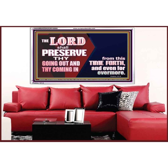 THY GOING OUT AND COMING IN IS PRESERVED  Wall Décor  GWAMBASSADOR10088  