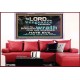 HATE EVIL YOU WHO LOVE THE LORD  Children Room Wall Acrylic Frame  GWAMBASSADOR10378  