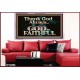 THANK GOD ALWAYS GOD IS FAITHFUL  Scriptures Wall Art  GWAMBASSADOR10435  