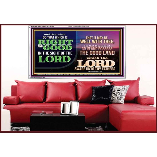 THAT IT MAY BE WELL WITH THEE  Contemporary Christian Wall Art  GWAMBASSADOR10536  