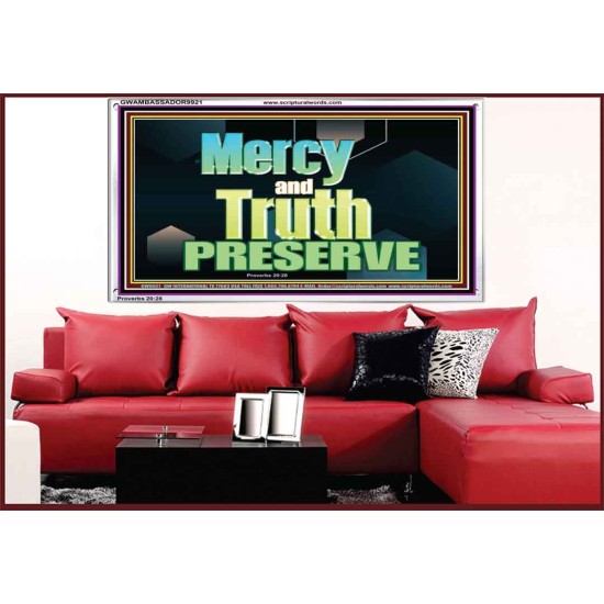 MERCY AND TRUTH PRESERVE  Christian Paintings  GWAMBASSADOR9921  