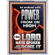 POWER FROM ON HIGH - HOLY GHOST FIRE  Righteous Living Christian Picture  GWAMBASSADOR10003  