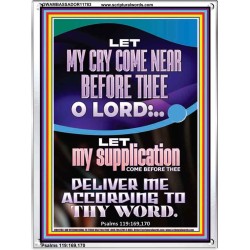 ABBA FATHER CONSIDER MY CRY AND SHEW ME YOUR TENDER MERCIES  Christian Quote Portrait  GWAMBASSADOR11783  "32x48"