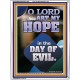 THOU ART MY HOPE IN THE DAY OF EVIL O LORD  Scriptural Décor  GWAMBASSADOR11803  