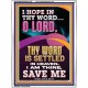 I AM THINE SAVE ME O LORD  Christian Quote Portrait  GWAMBASSADOR11822  