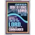 OFFER BURNT OFFERINGS UNTO THE LORD  Custom Inspiration Bible Verse Portrait  GWAMBASSADOR11850  "32x48"