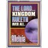 THE LORD KINGDOM RULETH OVER ALL  New Wall Décor  GWAMBASSADOR11853  "32x48"