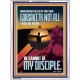 YOU ARE MY DISCIPLE WHEN YOU FORSAKETH ALL BECAUSE OF ME  Large Scriptural Wall Art  GWAMBASSADOR11880  