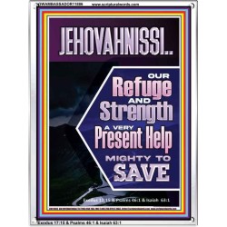 JEHOVAH NISSI A VERY PRESENT HELP  Eternal Power Picture  GWAMBASSADOR11886  "32x48"