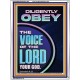 DILIGENTLY OBEY THE VOICE OF THE LORD OUR GOD  Unique Power Bible Portrait  GWAMBASSADOR11901  