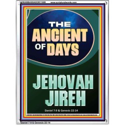 THE ANCIENT OF DAYS JEHOVAH JIREH  Unique Scriptural Picture  GWAMBASSADOR11909  "32x48"