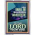 BE ABSOLUTELY TRUE TO OUR LORD JEHOVAH  Eternal Power Picture  GWAMBASSADOR11913  "32x48"