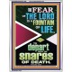 THE FEAR OF THE LORD IS THE FOUNTAIN OF LIFE  Large Scripture Wall Art  GWAMBASSADOR11966  