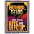 JEHOVAH NISSI THE LORD WHO GIVE YOU VICTORY  Bible Verses Art Prints  GWAMBASSADOR11970  "32x48"