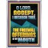 ACCEPT I BESEECH THEE THE FREEWILL OFFERINGS OF MY MOUTH  Bible Verses Portrait  GWAMBASSADOR12211  "32x48"