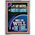 UNDERSTAND WHAT THE WILL OF THE LORD IS  Sanctuary Wall Picture Portrait  GWAMBASSADOR12228  "32x48"