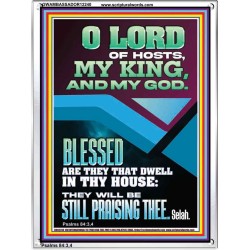 BLESSED ARE THEY THAT DWELL IN THY HOUSE  Christian Paintings  GWAMBASSADOR12240  "32x48"