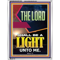 BE A LIGHT UNTO ME  Bible Verse Portrait  GWAMBASSADOR12294  "32x48"