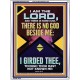 NO GOD BESIDE ME I GIRDED THEE  Christian Quote Portrait  GWAMBASSADOR12307  