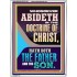 ABIDETH IN THE DOCTRINE OF CHRIST  Custom Christian Artwork Portrait  GWAMBASSADOR12330  "32x48"
