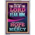 THEY THAT HOPE IN HIS MERCY  Unique Scriptural ArtWork  GWAMBASSADOR12332  "32x48"