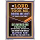 THE LORD DREW ME OUT OF MANY WATERS  New Wall Décor  GWAMBASSADOR12346  