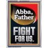 ABBA FATHER FIGHT FOR US  Children Room  GWAMBASSADOR12686  "32x48"