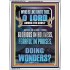 WHO IS LIKE UNTO THEE O LORD FEARFUL IN PRAISES  Ultimate Inspirational Wall Art Portrait  GWAMBASSADOR12741  "32x48"