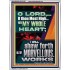 WITH MY WHOLE HEART I WILL SHEW FORTH ALL THY MARVELLOUS WORKS  Bible Verses Art Prints  GWAMBASSADOR12997  "32x48"