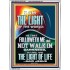 HAVE THE LIGHT OF LIFE  Scriptural Décor  GWAMBASSADOR13004  "32x48"