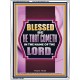 BLESSED BE HE THAT COMETH IN THE NAME OF THE LORD  Scripture Art Work  GWAMBASSADOR13048  