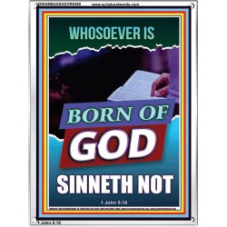 GOD'S CHILDREN DO NOT CONTINUE TO SIN  Righteous Living Christian Portrait  GWAMBASSADOR9390  "32x48"