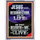 I AM THE RESURRECTION AND THE LIFE  Eternal Power Portrait  GWAMBASSADOR9995  