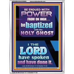 BE ENDUED WITH POWER FROM ON HIGH  Ultimate Inspirational Wall Art Picture  GWAMBASSADOR9999  