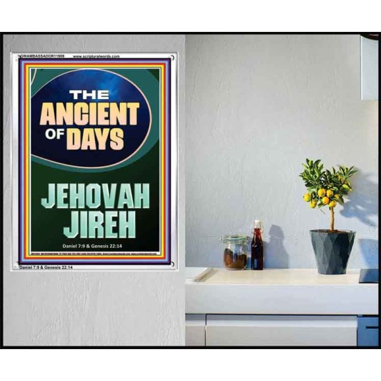 THE ANCIENT OF DAYS JEHOVAH JIREH  Unique Scriptural Picture  GWAMBASSADOR11909  